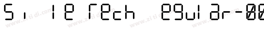 Simple Tech Regular字体转换